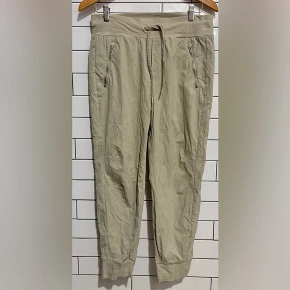Athleta Trekkie Jogger Pants wheat 8 - Picture 4 of 7
